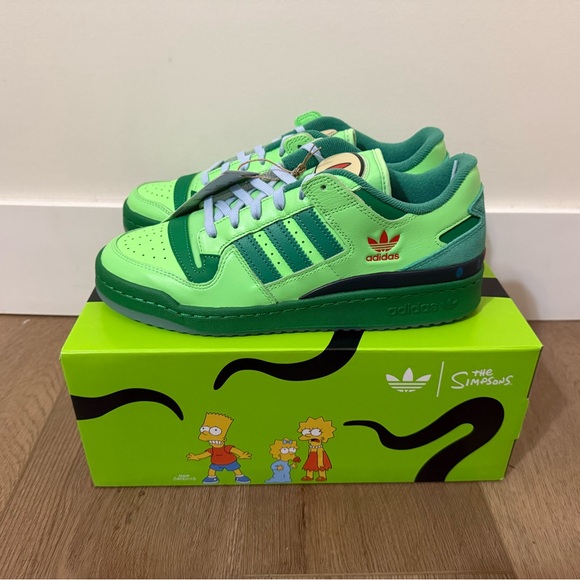 adidas Other - Adidas The Simpsons Forum 84 Low CL Lime Green / Unisex / Brand New in Box